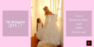 Hochzeitsvideos sind 100% Erinnerung