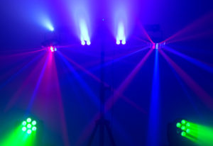 bei Trusted DJ.com effektvolles Disco-Lichtset mieten
