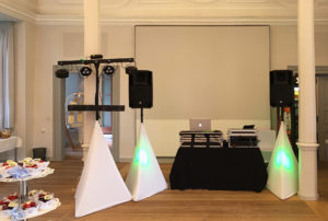 Beispiel für Hochzeitsequipment