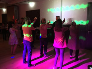 Gute Stimmung auf Firmenevent