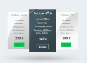 Preise Fotoboxen