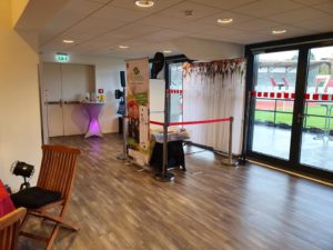 Fotobox bei einer Messe