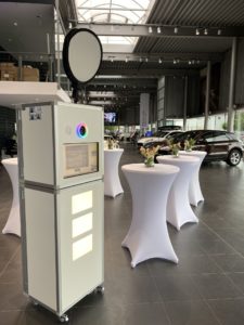 Fotobox im Porsche Centrum