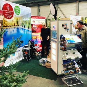 Fotobox auf der Reisen & Caravan in der Erfurt