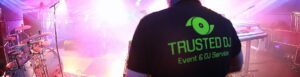 Logo von Trusted-DJ.com, deine Hochzeits- & Event DJs