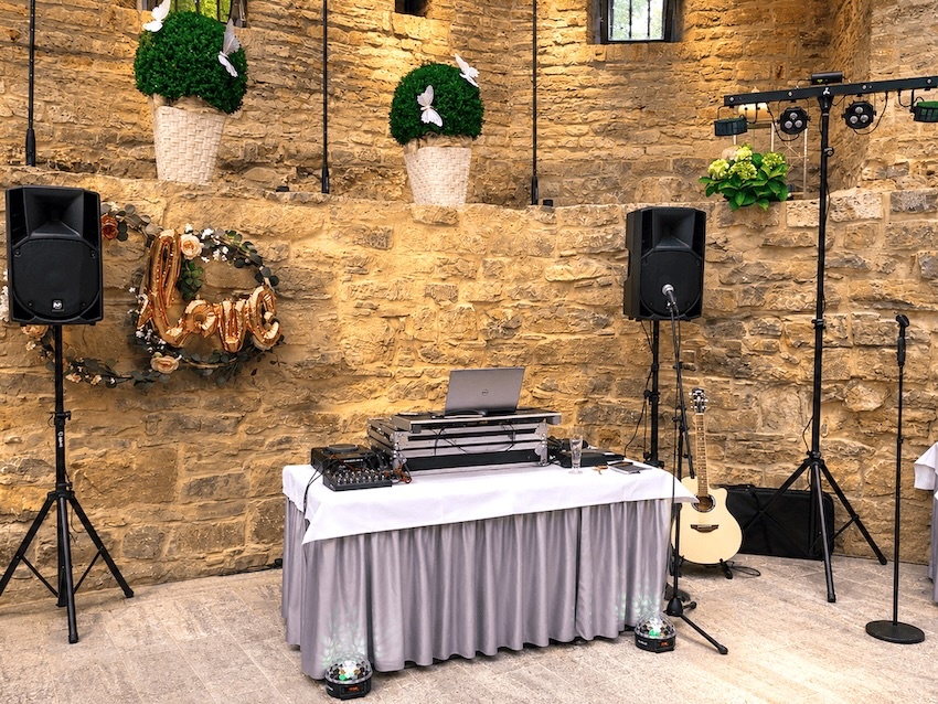 DJ & Musiker Setup zur Hochzeit - EGA Erfurt